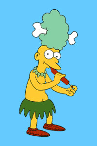 Sideshow Mel - Os Simpsons  - AnimeComics