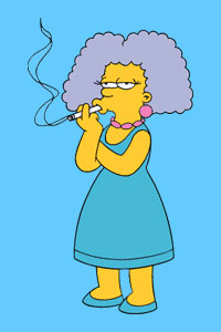 Selma - Os Simpsons  - AnimeComics