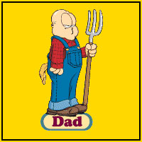 Dad - Garfield  - AnimeComics