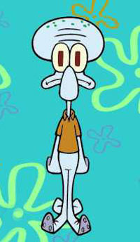 Lula Molusco - Bob Esponja Squidward - AnimeComics