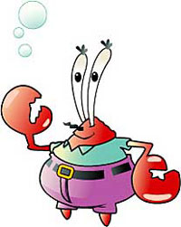 Senhor Siriguejo - Bob Esponja Mr. Krabs - AnimeComics