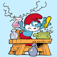 Papai Smurf - Smurfs Papa Smurf - AnimeComics
