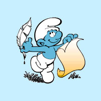 Poeta - Smurfs Poet Smurf - AnimeComics