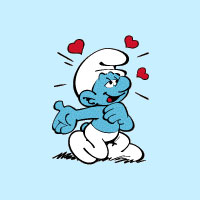 Apaixonado - Smurfs Enamoured Smurf - AnimeComics