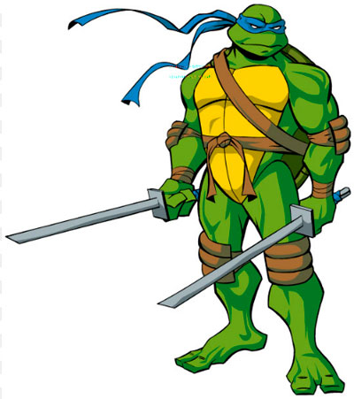 Leonardo - Tartarugas Ninja  - AnimeComics