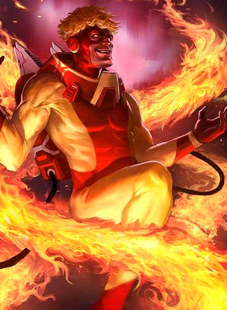 Pyro - Tropa Alfa  - AnimeComics