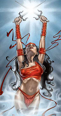 Elektra - Heróis Marvel  - AnimeComics
