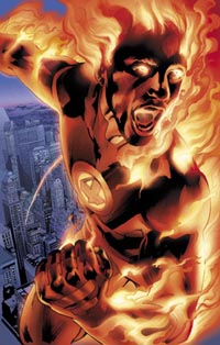 Tocha Humana - Quarteto Fantástico Human Torch - AnimeComics
