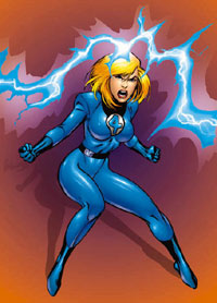 Mulher Invisível - Quarteto Fantástico Invisible Woman - AnimeComics