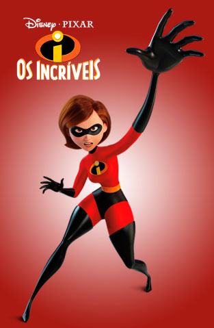 Mulher-Elástica - Os Incríveis Elastigirl - AnimeComics