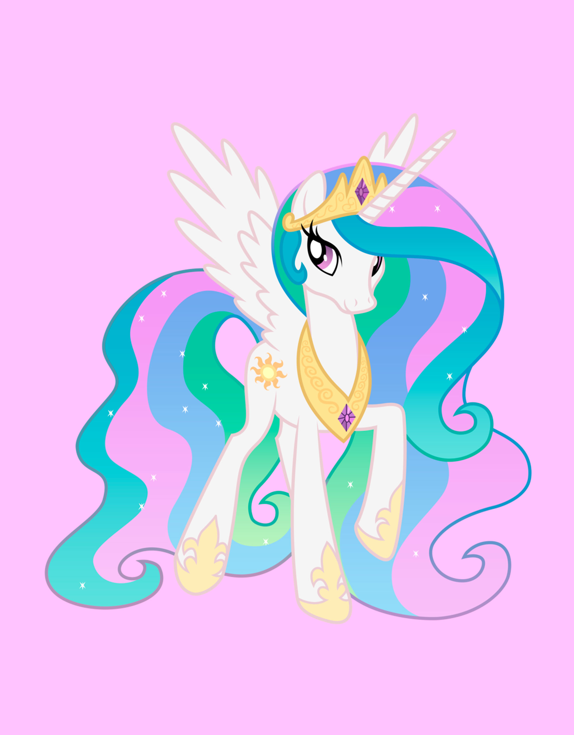 Princesa Celestia - My Little Pony  - AnimeComics