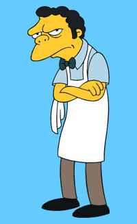 Moe - Os Simpsons  - AnimeComics