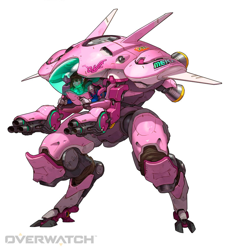 D.Va - Overwatch  - AnimeComics