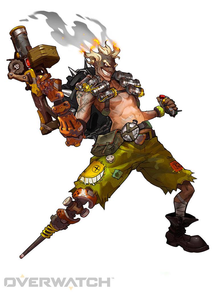 Junkrat - Overwatch  - AnimeComics