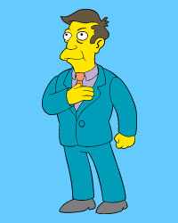 Diretor Skinner - Os Simpsons  - AnimeComics