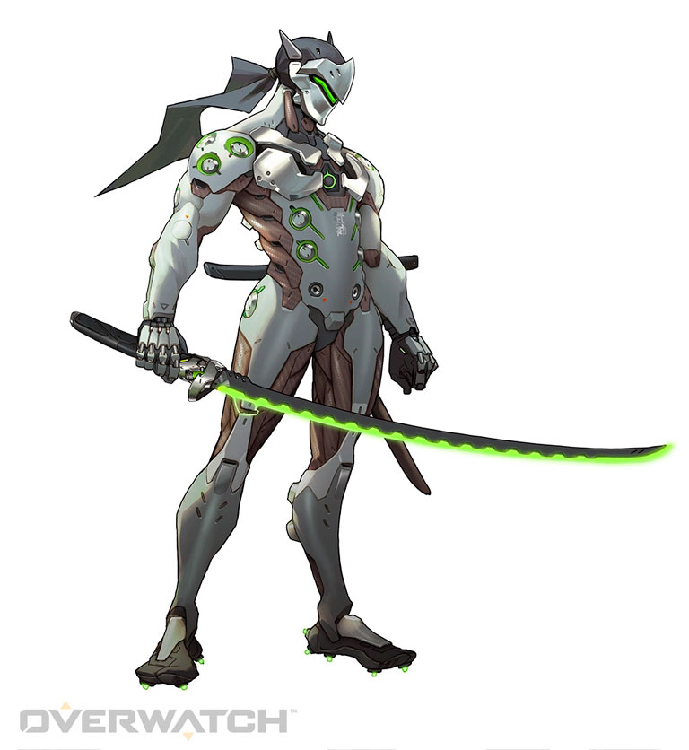 Genji - Overwatch  - AnimeComics