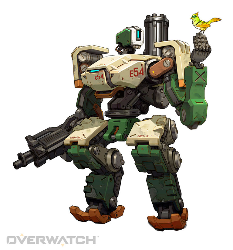 Bastion - Overwatch  - AnimeComics