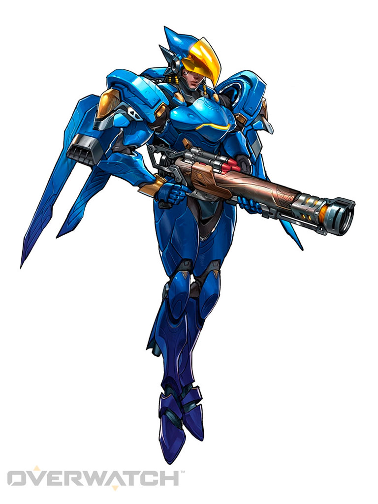 Pharah - Overwatch  - AnimeComics