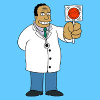 Dr. Julius Hibbert  - Os Simpsons  - AnimeComics