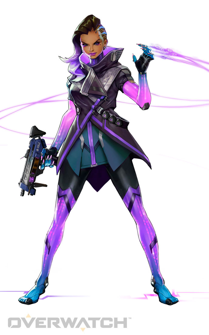 Sombra - Overwatch  - AnimeComics