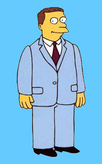 Lionel Hutz  - Os Simpsons  - AnimeComics